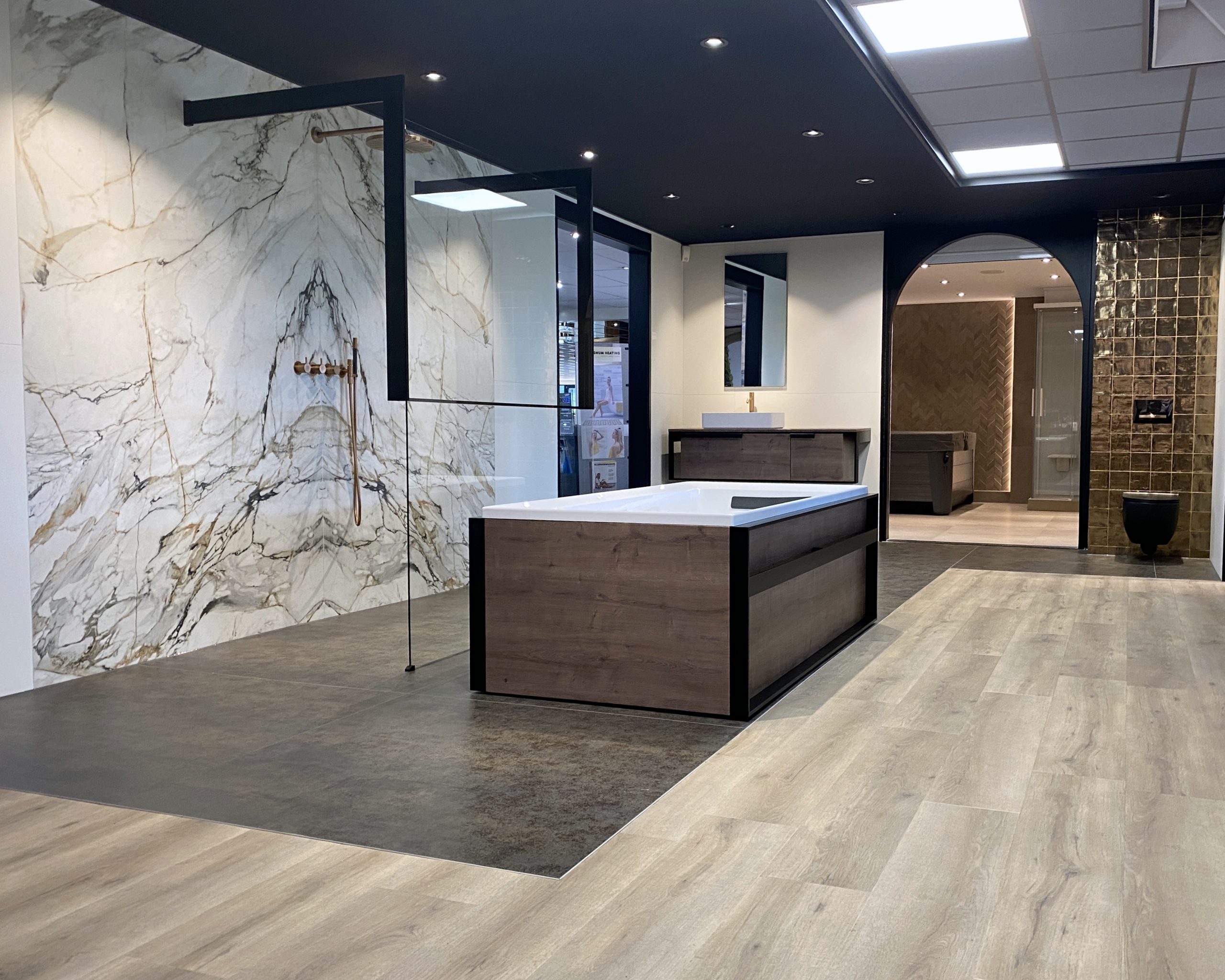 Badkamer Calacatta