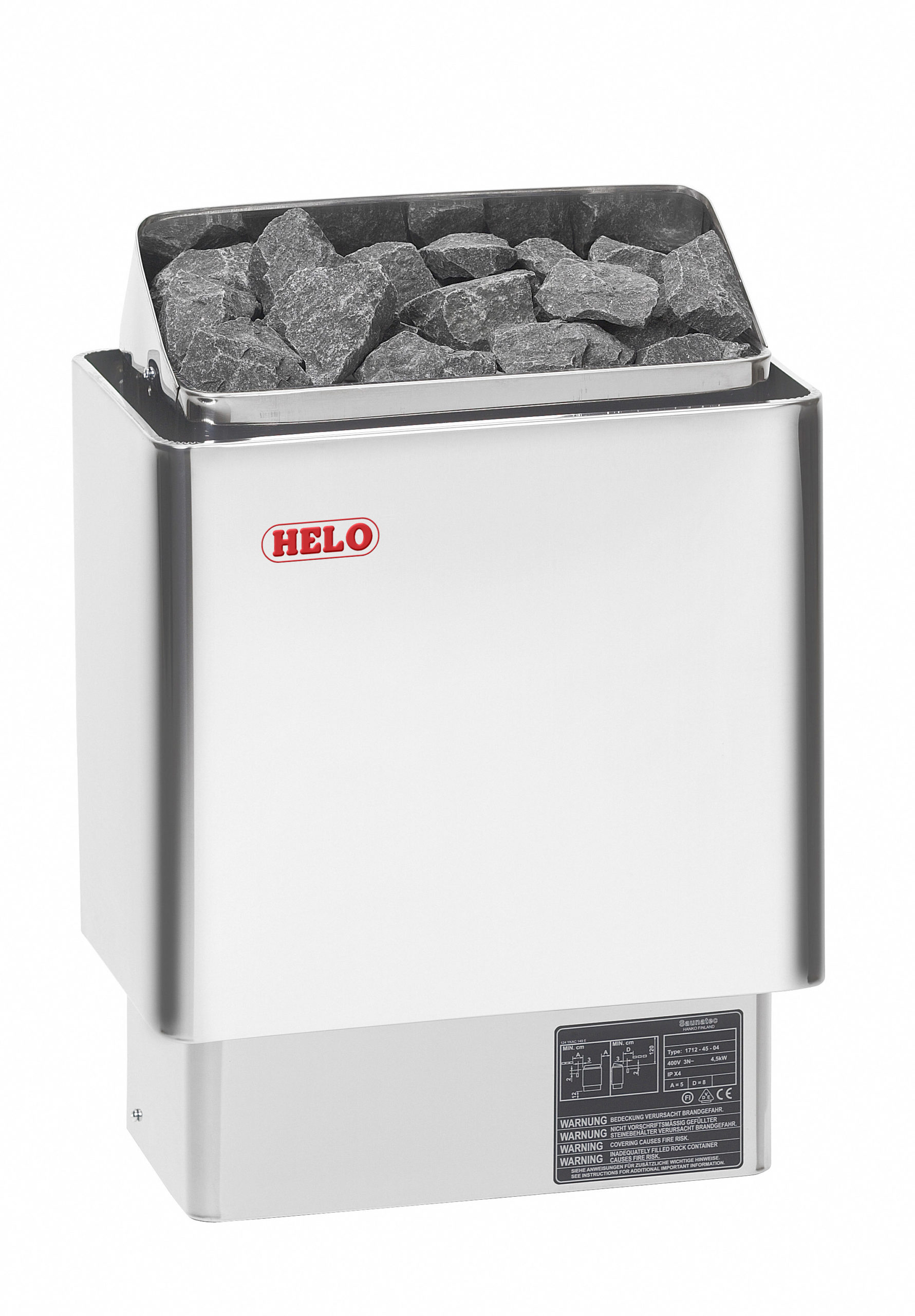 Helo Cup 90 electrische sauna kachel