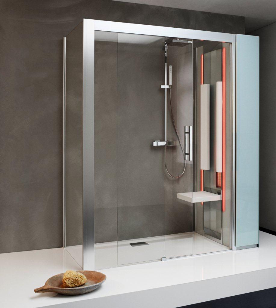 Intense shower and infra red